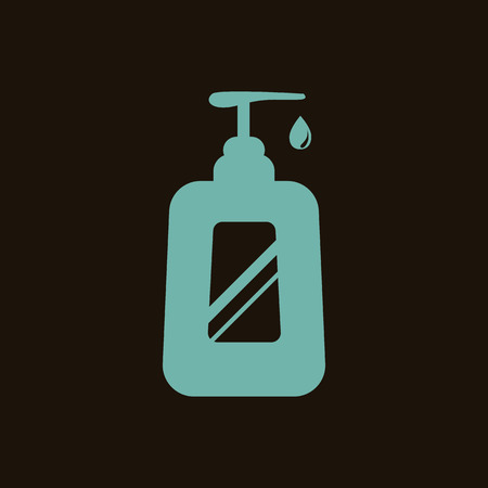 Women soap iconのイラスト素材