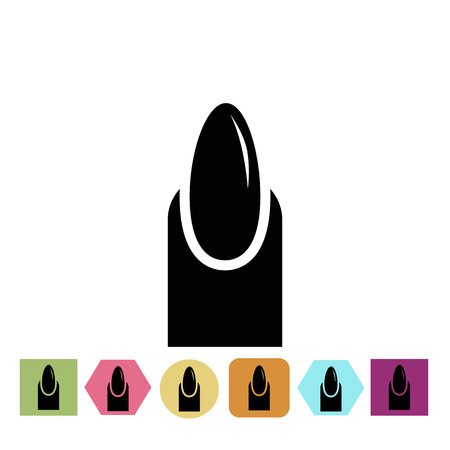 Manicure iconのイラスト素材