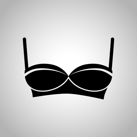 Women bra iconのイラスト素材