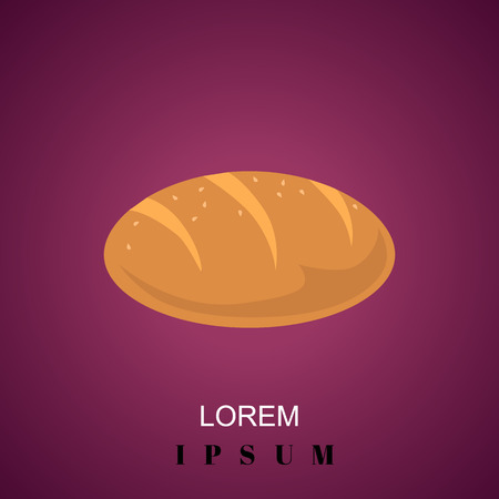 Fresh bread iconのイラスト素材