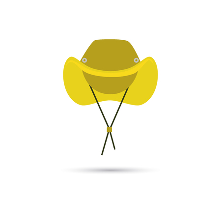 Travel hat iconのイラスト素材