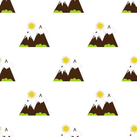 Mountains iconのイラスト素材