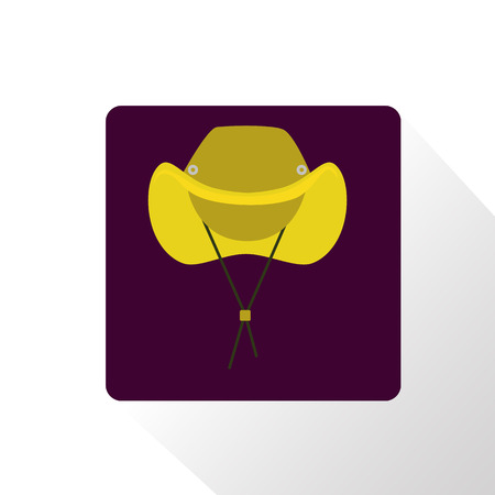 Travel hat iconのイラスト素材