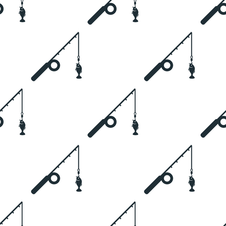 Fishing rod iconのイラスト素材