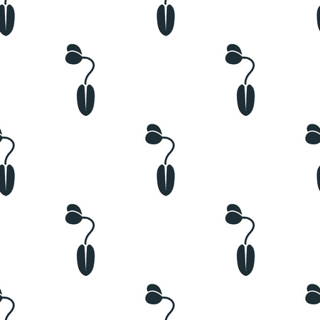 Corn seed iconのイラスト素材