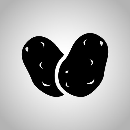 Potatoes iconのイラスト素材