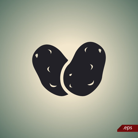 Potatoes iconのイラスト素材