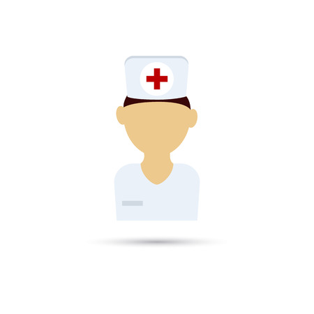 Doctor color iconのイラスト素材