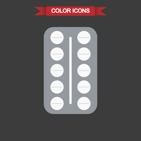 Tablet color iconのイラスト素材