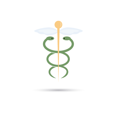 Medicine emblem iconのイラスト素材