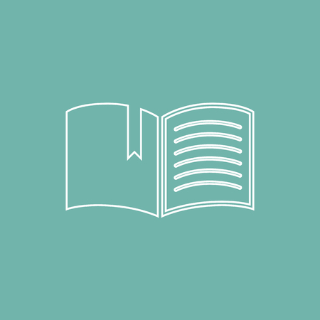 School bookmark iconのイラスト素材