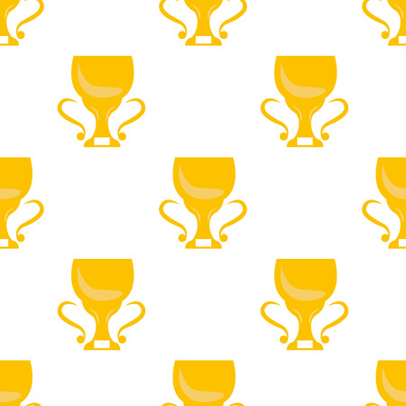 Color foorball cup iconのイラスト素材