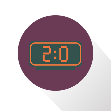 Color football board with goals iconのイラスト素材