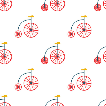 Color circus bike iconのイラスト素材
