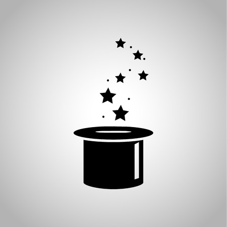 Magic show iconのイラスト素材