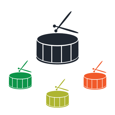 Drum iconのイラスト素材