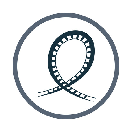 American slide iconのイラスト素材