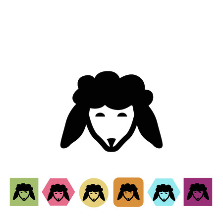 Sheep iconのイラスト素材