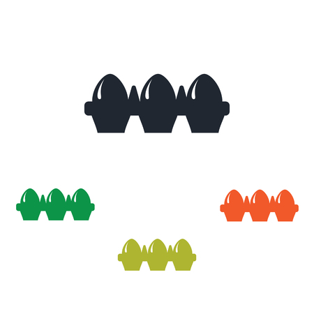 Chicken eggs iconのイラスト素材