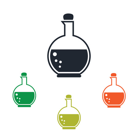 jar for storage oil iconのイラスト素材