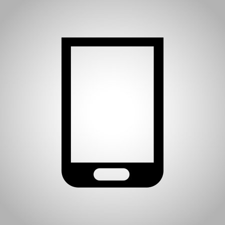 Mobile phone iconのイラスト素材
