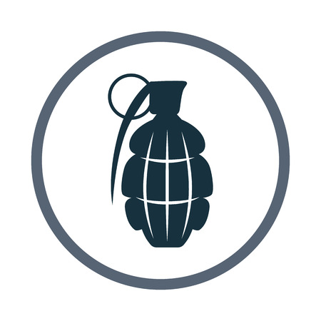 Grenade iconのイラスト素材