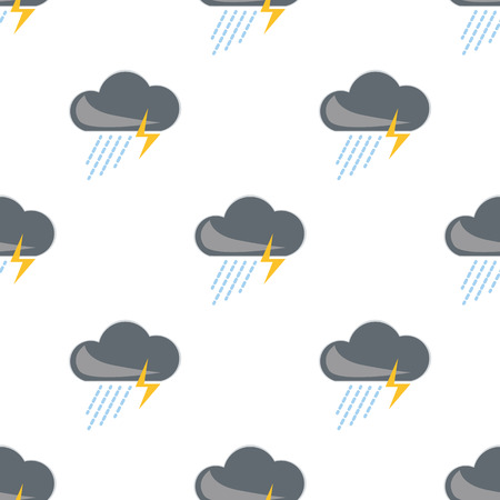 Illustration of storm weather iconのイラスト素材