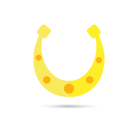 Illustration of horseshoe iconのイラスト素材