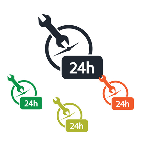 Car perair service iconのイラスト素材