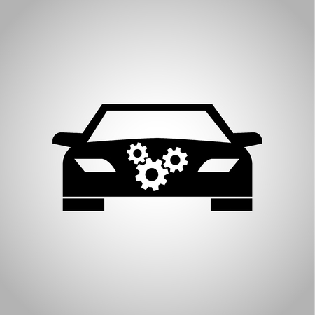 Car paint spray iconのイラスト素材