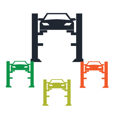 Car repair iconのイラスト素材
