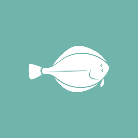 Flounder iconのイラスト素材