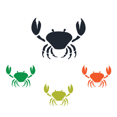 Crab iconのイラスト素材