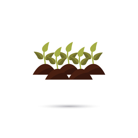 Harvest crop color iconのイラスト素材