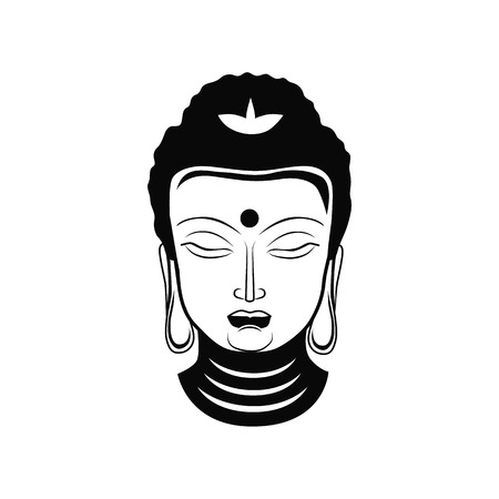 Buddha illustrationのイラスト素材