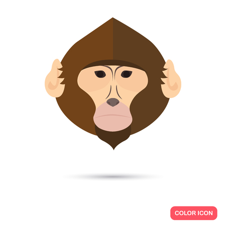 Toque color flat iconのイラスト素材