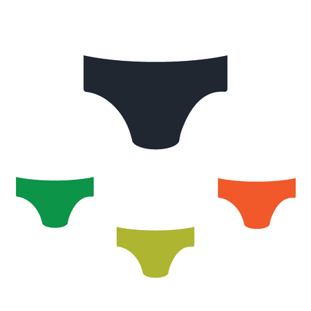 Male panties iconのイラスト素材