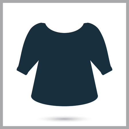 Female blouse iconのイラスト素材