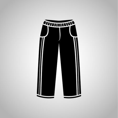 Male pants iconのイラスト素材