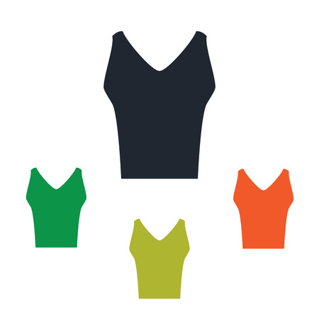 Female blouse iconのイラスト素材