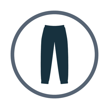 Male underwear pants iconのイラスト素材