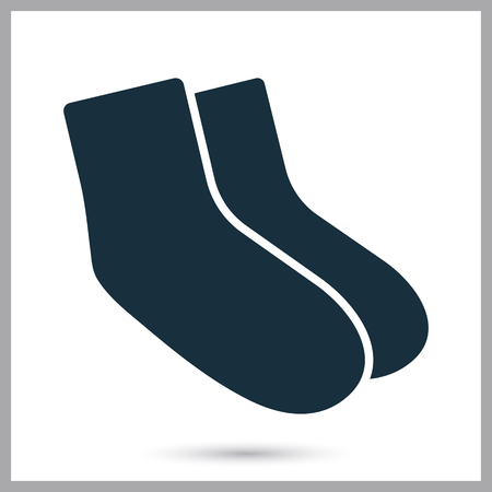 A pair socks iconのイラスト素材