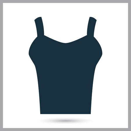 Female shirt iconのイラスト素材