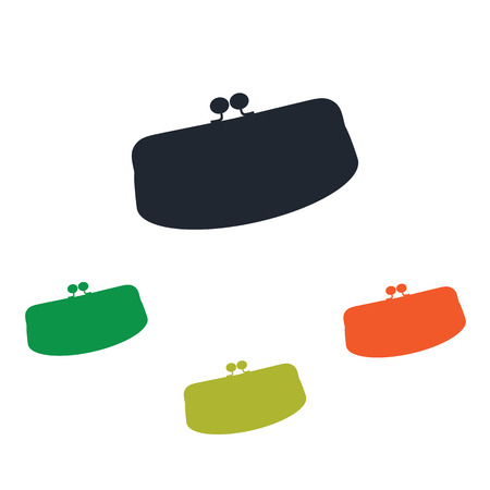 Woman elegant bag iconのイラスト素材