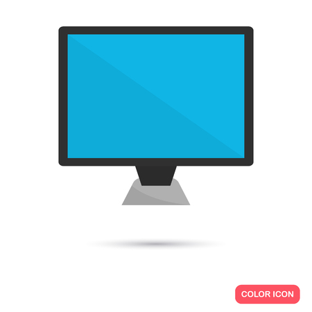 Monoblock color flat iconのイラスト素材