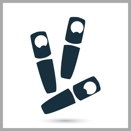 Virus icon. Simple design for web and mobileのイラスト素材