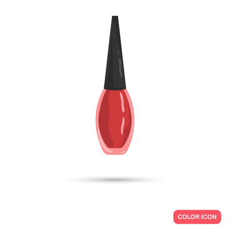 Nail polish color icon for web and mobile designのイラスト素材