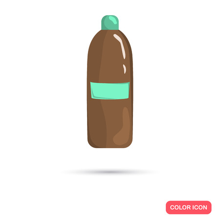 Body cream bottle color icon for web and mobile designのイラスト素材