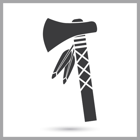 Indians ax simple iconのイラスト素材