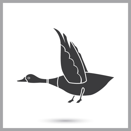 Dug fly simple iconのイラスト素材